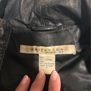 Women's Black Leather Jacket